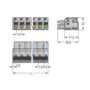 Wago 2231-203/026-000 1-Leiter-Federleiste