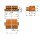 Wago 2231-314/107-000 1-Leiter-Federleiste