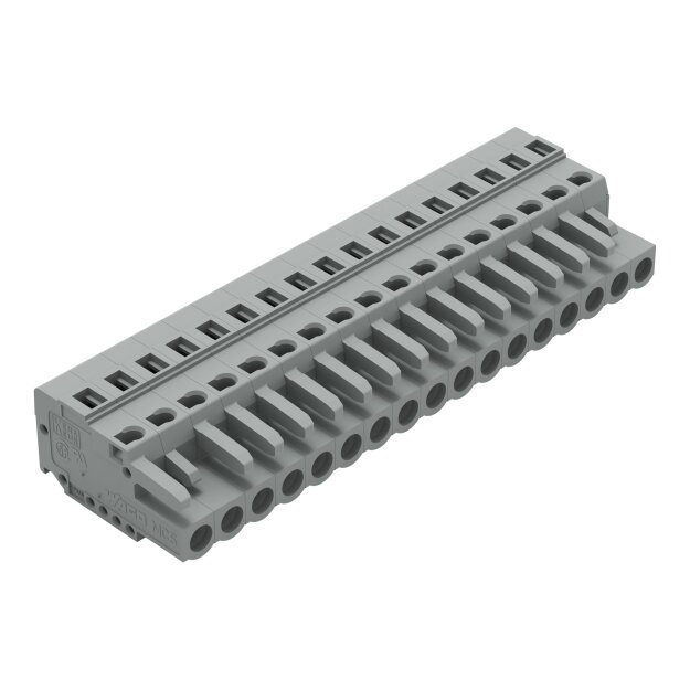 Wago 231-117/102-000 1-Leiter-Federleiste
