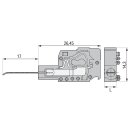 Wago 231-126 Prüfsteckermodul Grau