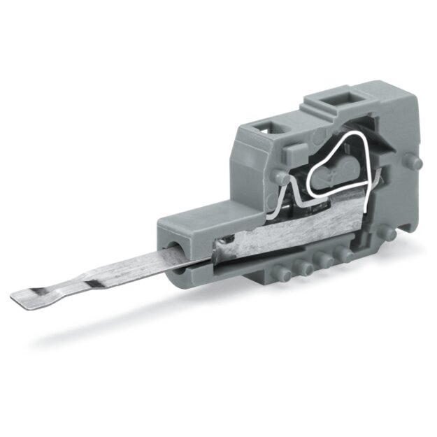 Wago 231-155 Prüfsteckermodul Grau