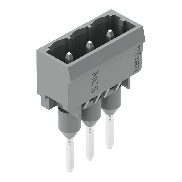 Wago 231-163/003-000 Stiftleiste für Reihenklemme Grau