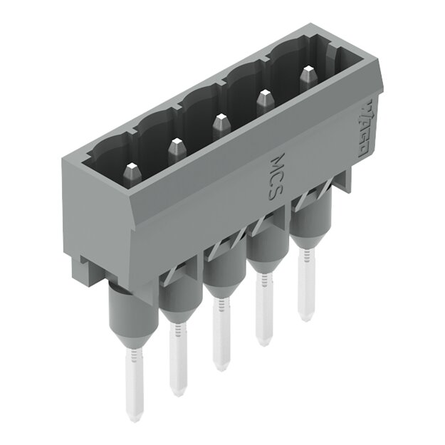 Wago 231-165/003-000 Stiftleiste für Reihenklemme Grau