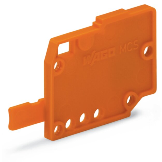 Wago 231-300 Endplatte 1,5mm orange Orange