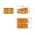 Wago 231-317/102-000 1-Leiter-Federleiste