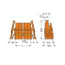 Wago 231-321/037-000 1-Leiter-Federleiste