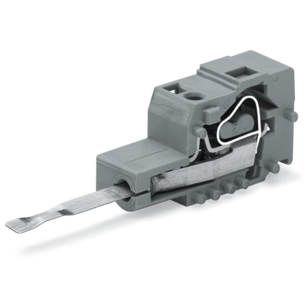 Wago 231-456 Prüfsteckermodul Grau