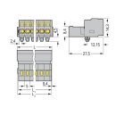 Wago 231-621/018-000 1-Leiter-Stiftleiste