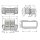 Wago 231-624/114-000 1-Leiter-Stiftleiste