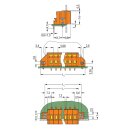 Wago 231-632/017-000 Leiterplattenklemme