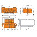 Wago 231-633/129-000 1-Leiter-Stiftleiste