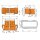 Wago 231-634/129-000 1-Leiter-Stiftleiste