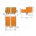 Wago 231-650/018-000 1-Leiter-Stiftleiste