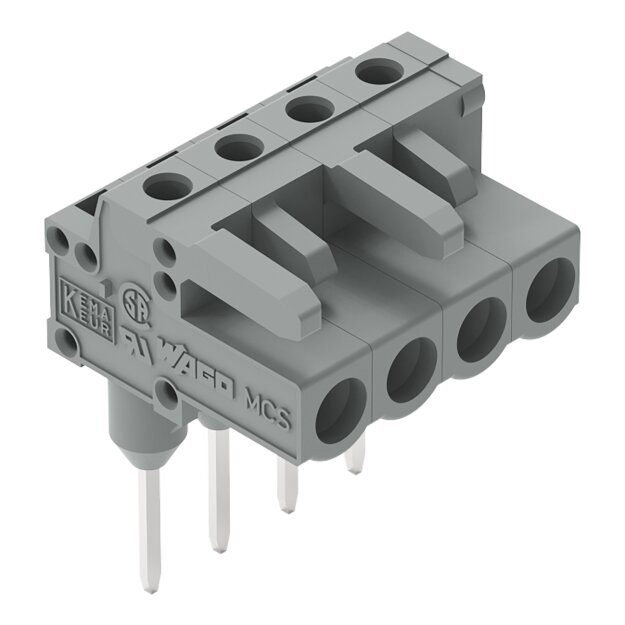 Wago 232-234/005-000 Federleiste für Reihenklemme Grau