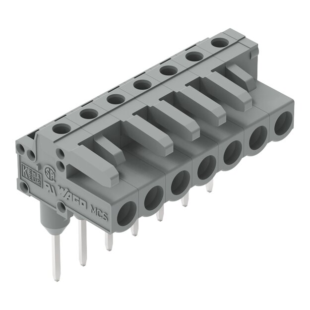 Wago 232-237/005-000 Federleiste für Reihenklemme Grau