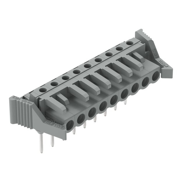 Wago 232-239/005-000/039-000 Federleiste für Reihenklemme Grau