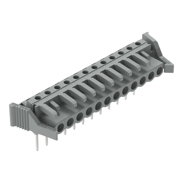 Wago 232-242/005-000/039-000 Federleiste für Reihenklemme Grau