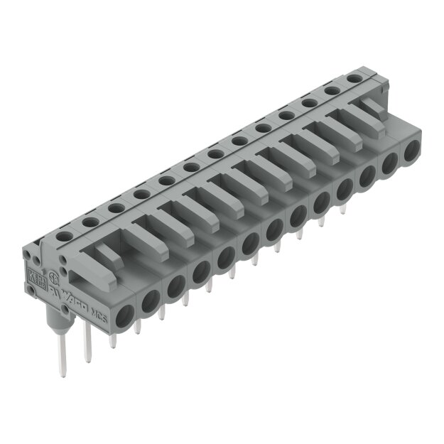Wago 232-243/005-000 Federleiste für Reihenklemme Grau