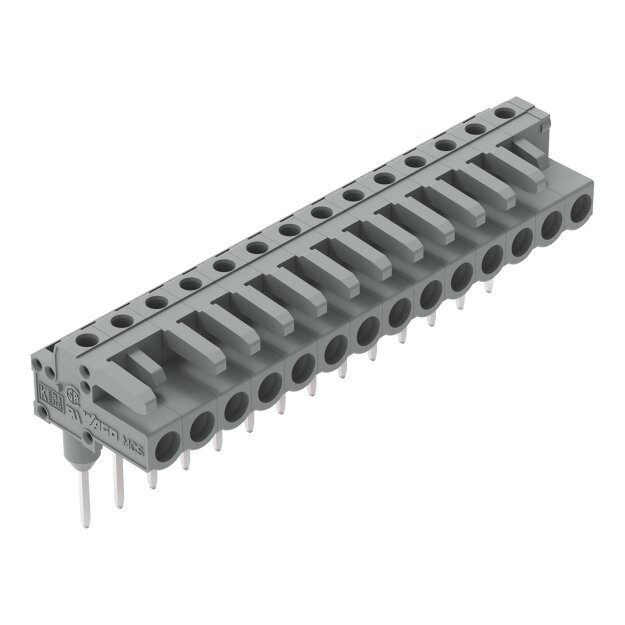 Wago 232-244/005-000 Federleiste für Reihenklemme Grau