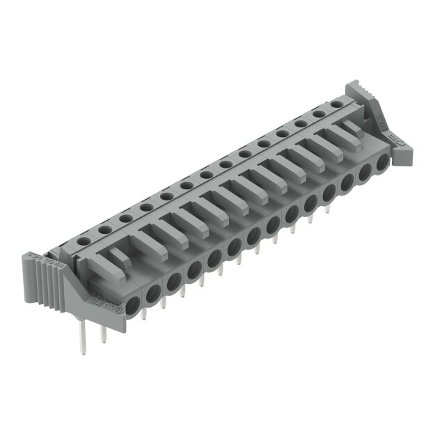 Wago 232-244/005-000/039-000 Federleiste für Reihenklemme Grau