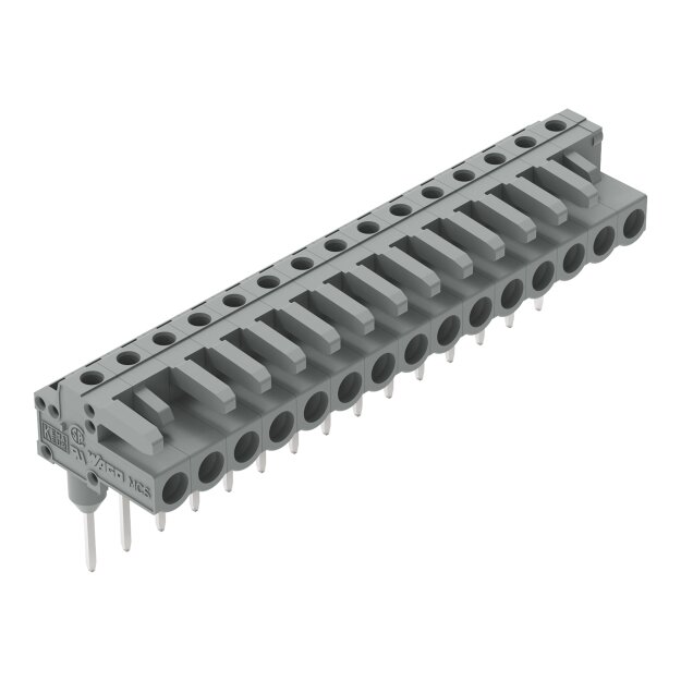 Wago 232-245/005-000 Federleiste für Reihenklemme Grau