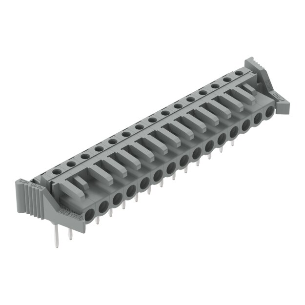 Wago 232-245/005-000/039-000 Federleiste für Reihenklemme Grau