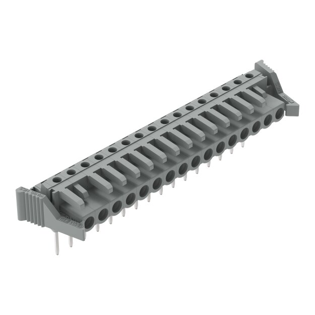 Wago 232-246/005-000/039-000 Federleiste für Reihenklemme Grau