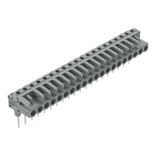 Wago 232-250/005-000 Federleiste für Reihenklemme Grau