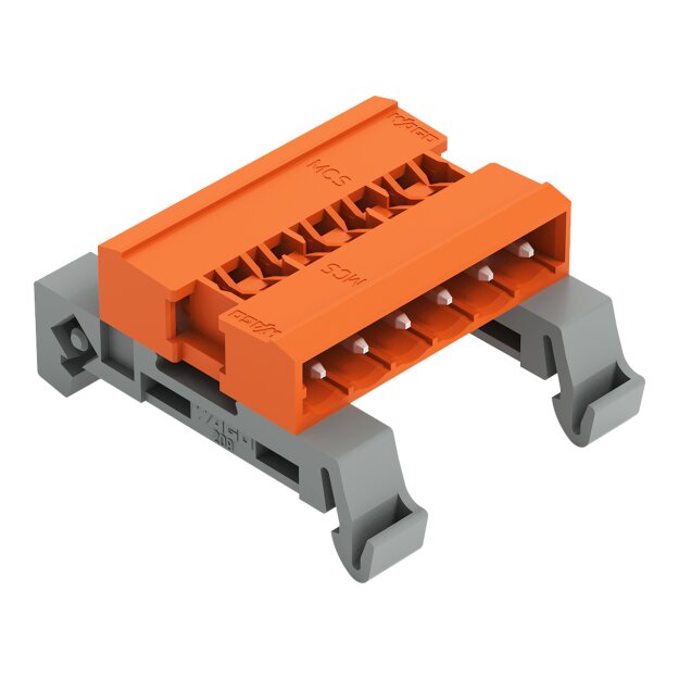 Wago 232-536/007-000 Verbindungsstiftleiste Orange