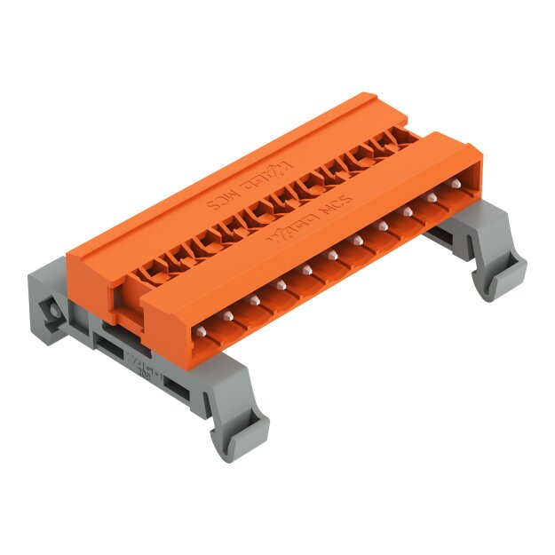 Wago 232-541/007-000 Verbindungsstiftleiste Orange