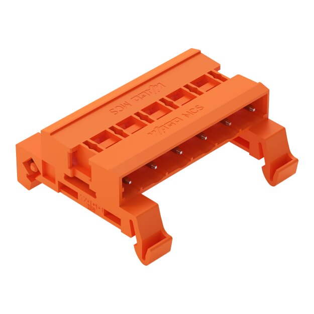 Wago 232-586/007-000 Verbindungsstiftleiste Orange