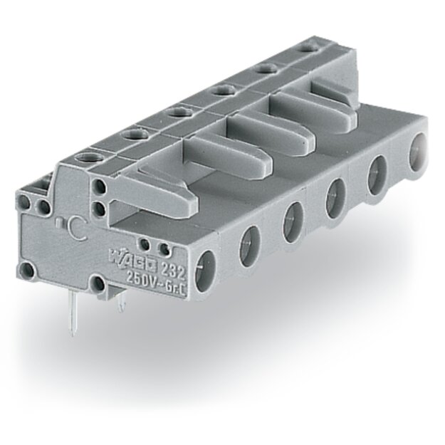 Wago 232-845/045-000 THT-Federleiste abgewinkelt