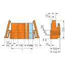 Wago 232-871/039-000 THT-Federleiste abgewinkelt