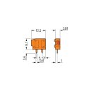 Wago 235-101/330-000 Anreihbare Leiterplattenklemme