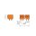Wago 235-110/330-000 Leiterplattenklemme