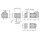 Wago 235-401/333-000 Anreihbare Leiterplattenklemme