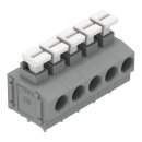 Wago 235-405/331-000 Leiterplattenklemme Grau