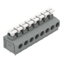 Wago 235-408/331-000 Leiterplattenklemme Grau