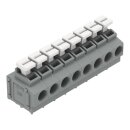 Wago 235-408/332-000 Leiterplattenklemme Grau