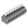 Wago 235-408/332-000 Leiterplattenklemme Grau