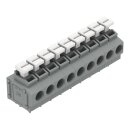 Wago 235-409/332-000 Leiterplattenklemme Grau
