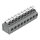 Wago 235-409/332-000 Leiterplattenklemme Grau