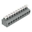 Wago 235-410/331-000 Leiterplattenklemme Grau