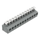 Wago 235-412/331-000 Leiterplattenklemme Grau