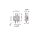 Wago 235-741/331-000 Anreihbare Leiterplattenklemme