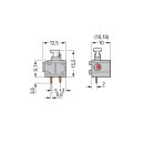 Wago 235-767/331-000 Anreihbare Leiterplattenklemme