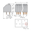 Wago 250-402/000-012 Leiterplattenklemme