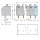 Wago 250-603/000-006 Leiterplattenklemme
