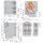 Wago 252-152 2-Leiter-Federleiste Grau
