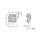 Wago 255-743/999-950 Anreihbare Leiterplattenklemme